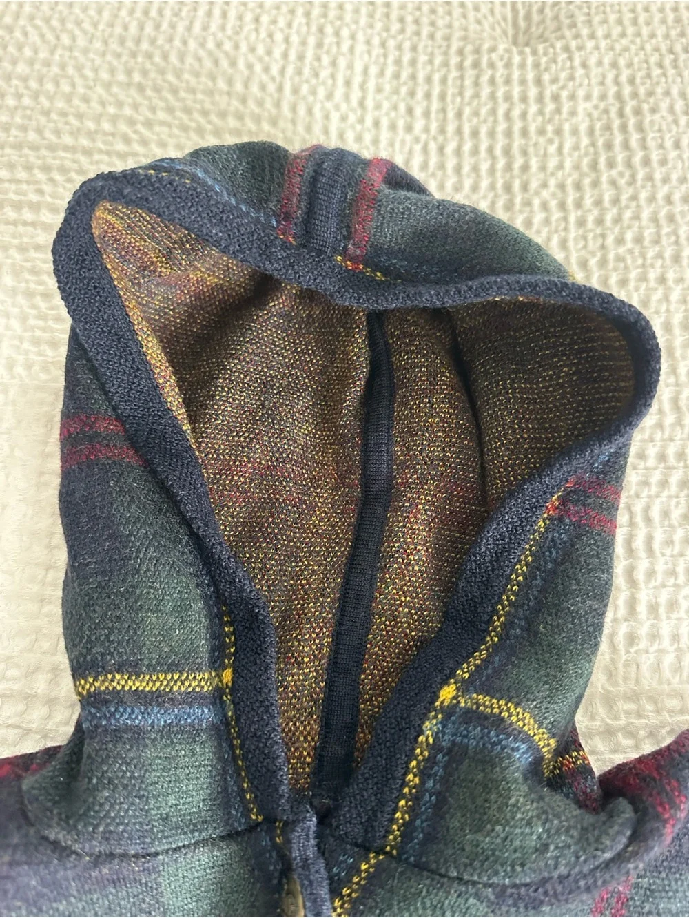 Polo by Ralph Lauren Wool Plaid Poncho Girls Size 4T